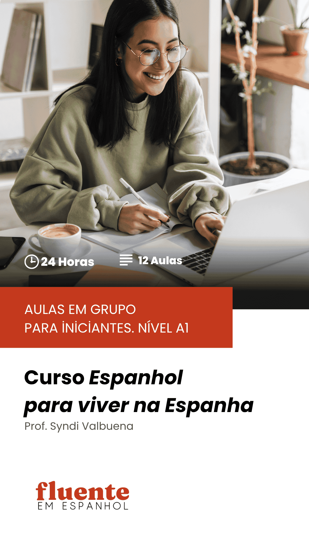 Aulas de espanhol em grupo